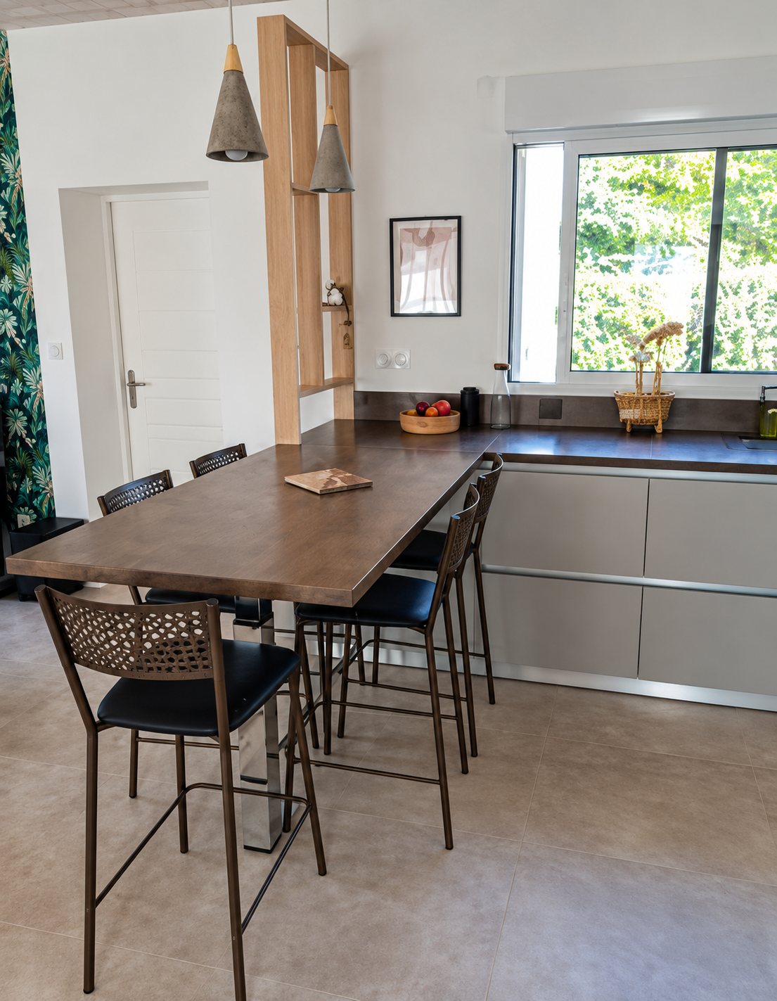 Cuisine sur mesure réalisée par Atelier des Cuisines