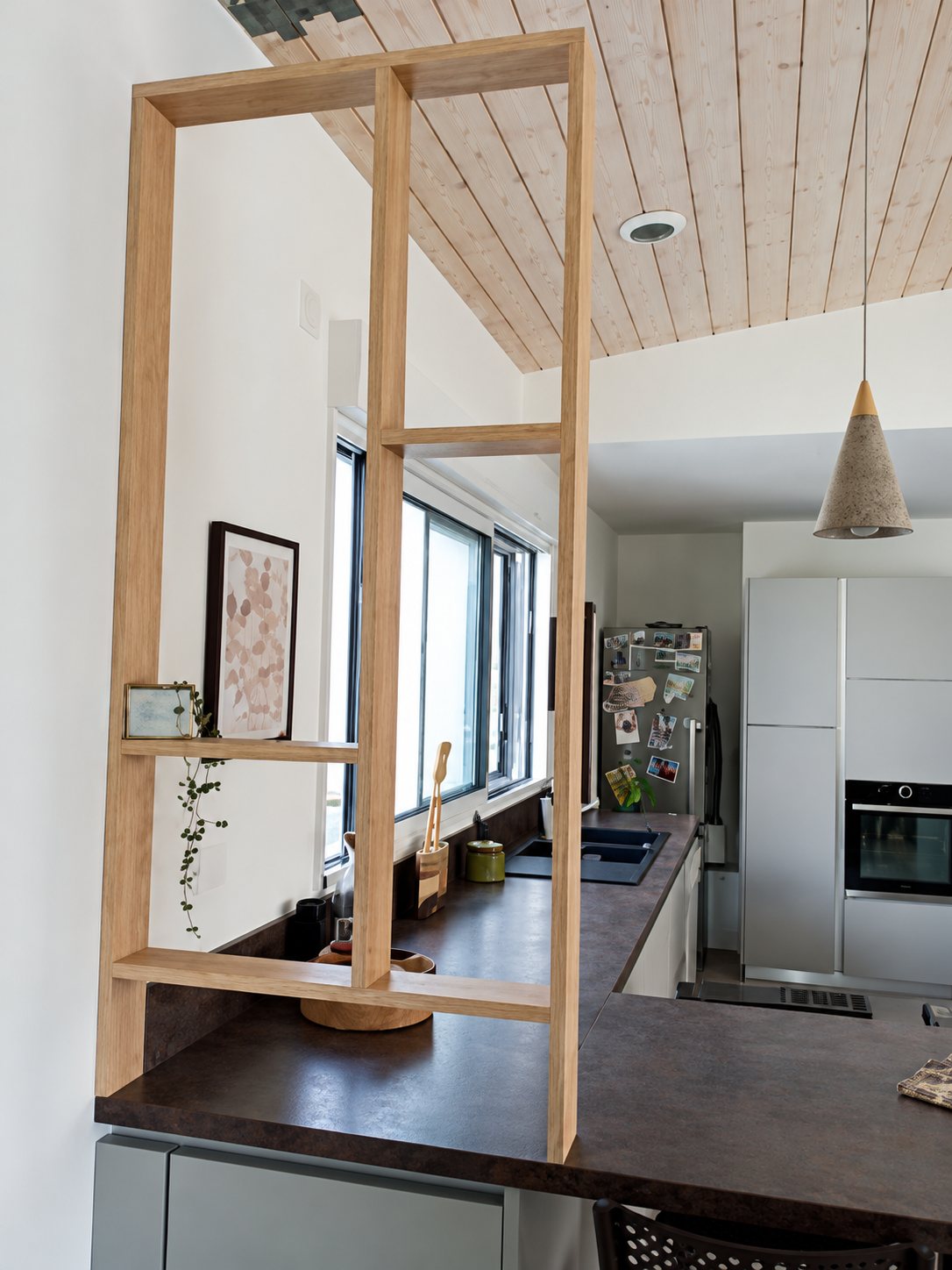 Cuisine sur mesure réalisée par Atelier des Cuisines