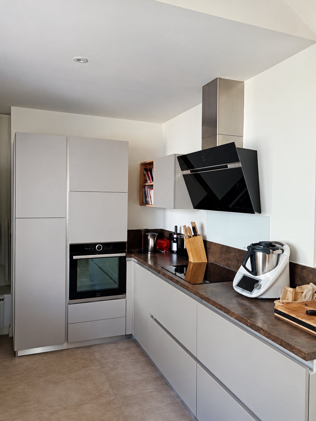 Cuisine sur mesure réalisée par Atelier des Cuisines