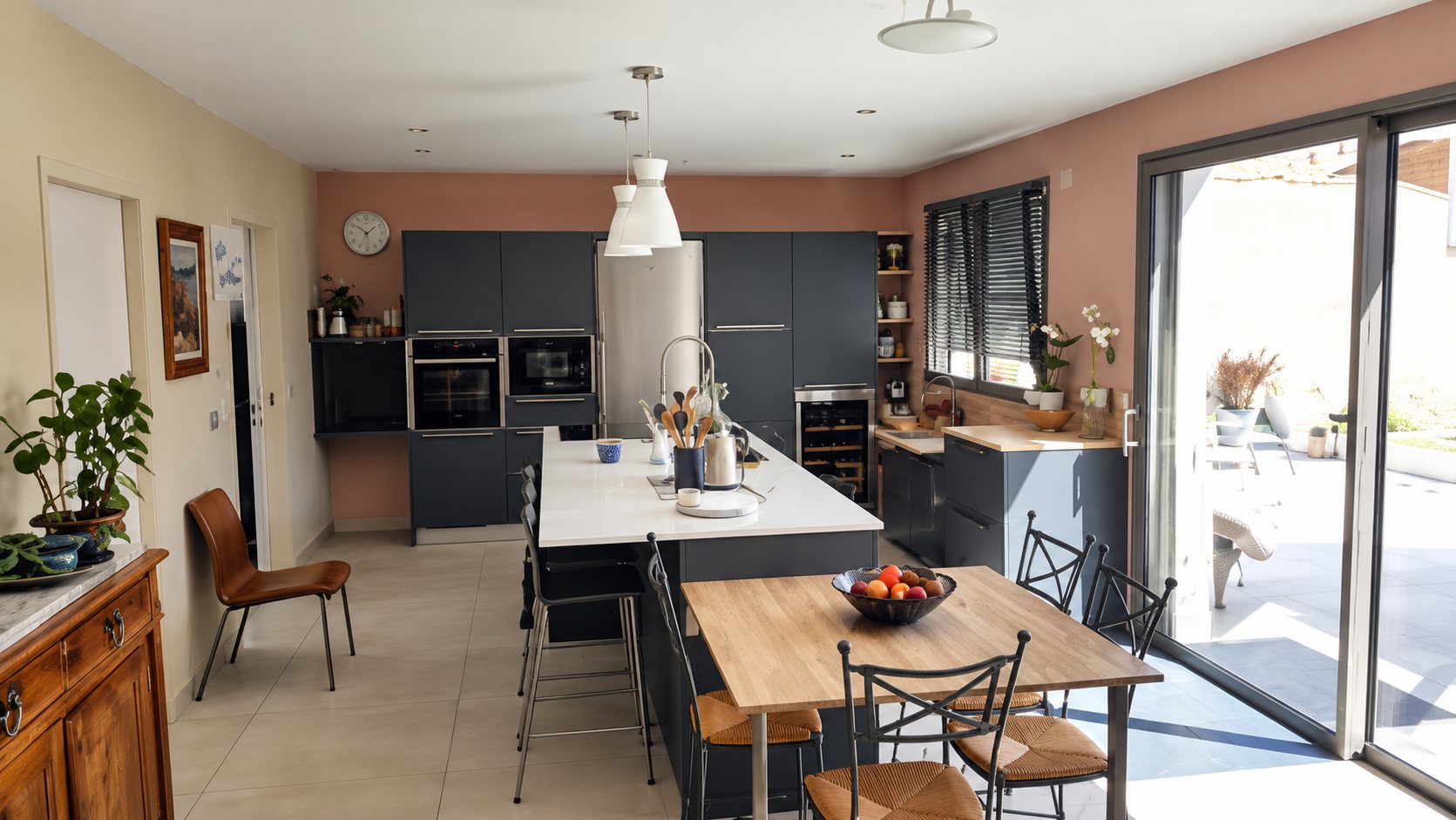 Cuisine sur mesure réalisée par Atelier des Cuisines