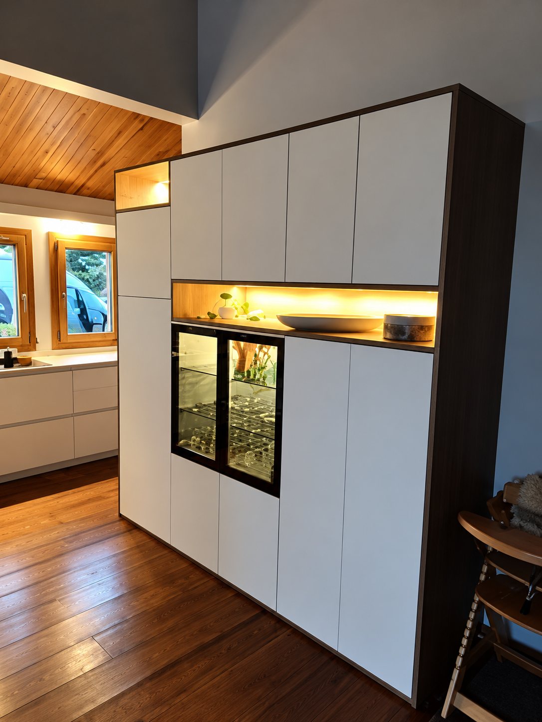 Cuisine sur mesure réalisée par Atelier des Cuisines
