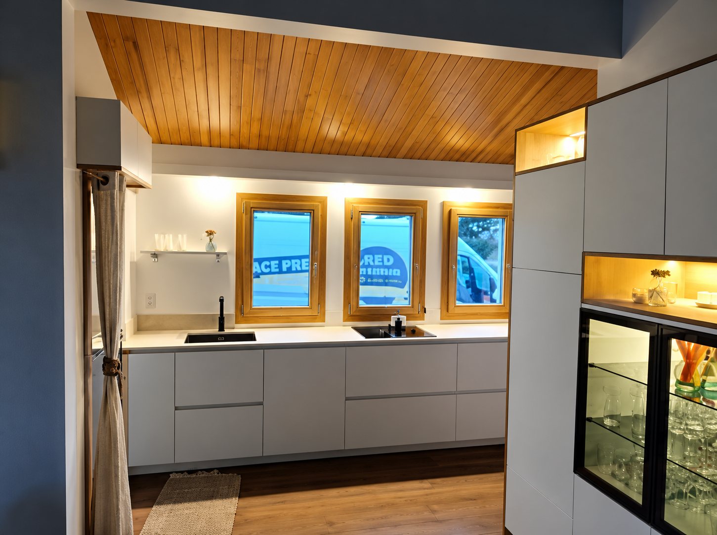 Cuisine sur mesure réalisée par Atelier des Cuisines