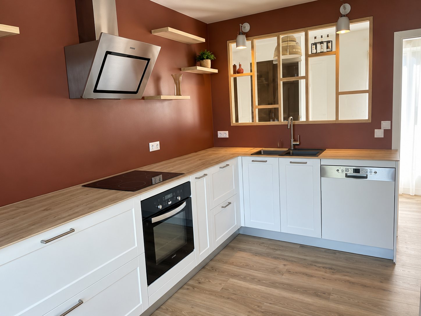 Cuisine sur mesure réalisée par Atelier des Cuisines