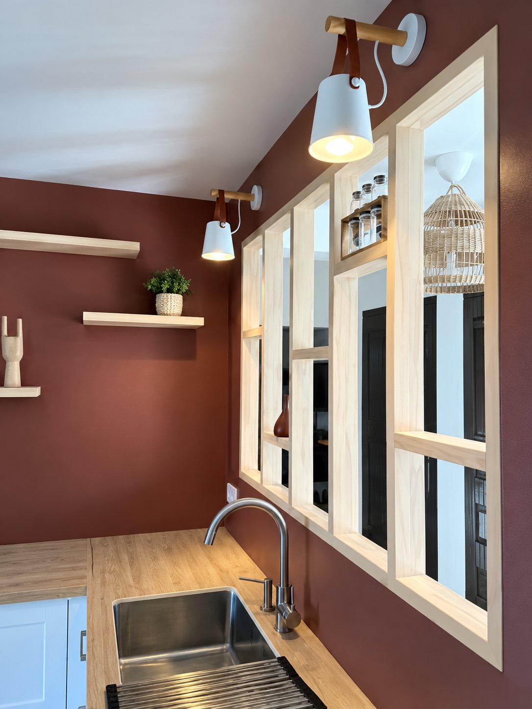 Cuisine sur mesure réalisée par Atelier des Cuisines
