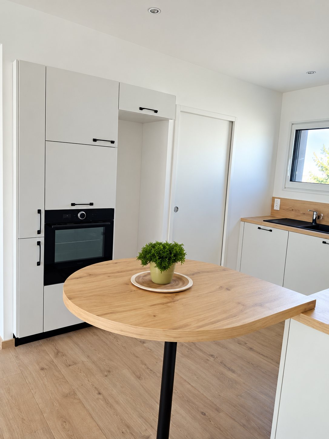 Cuisine sur mesure réalisée par Atelier des Cuisines